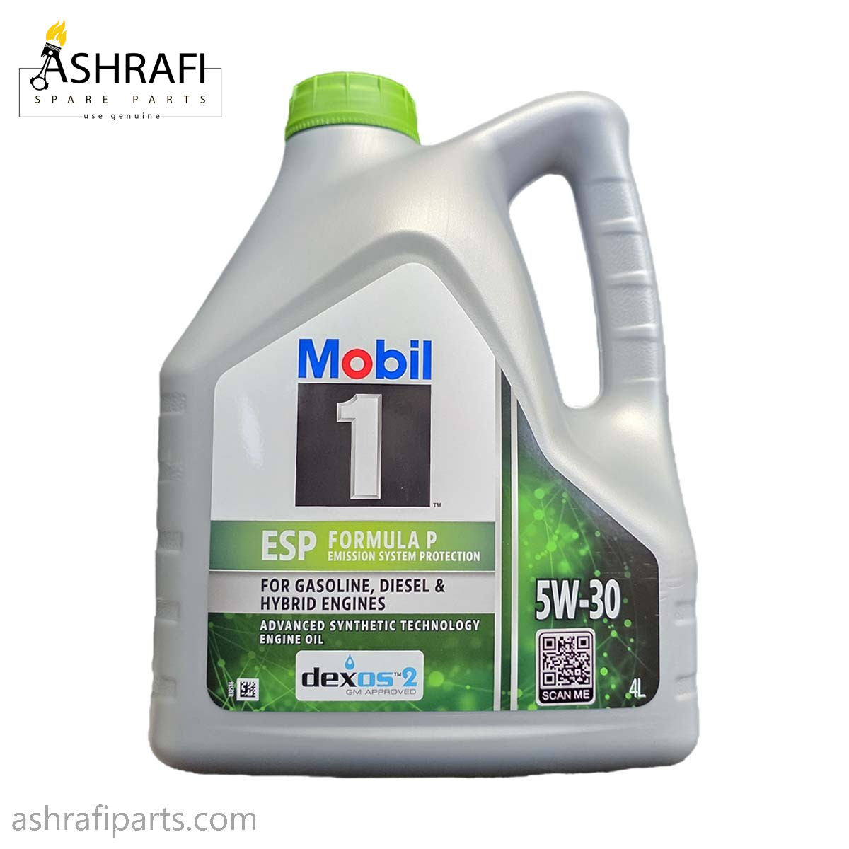روغن موتور موبیل وان Mobil 1 ESP 5w30 اورجینال - 4 لیتری